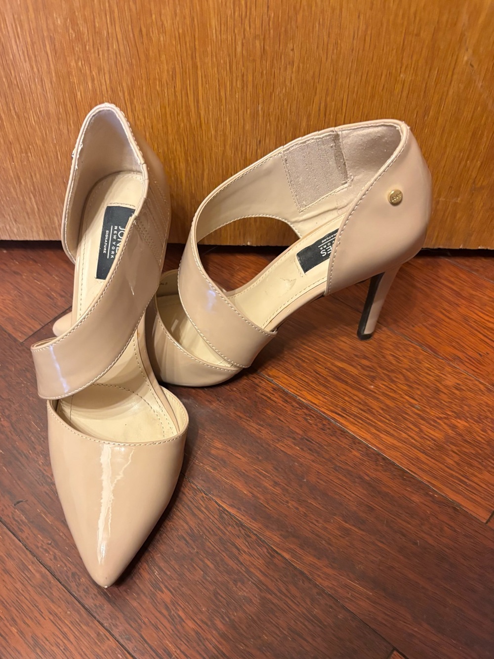 Jones New York Signature Nude Patent Pumps - Size 6.5